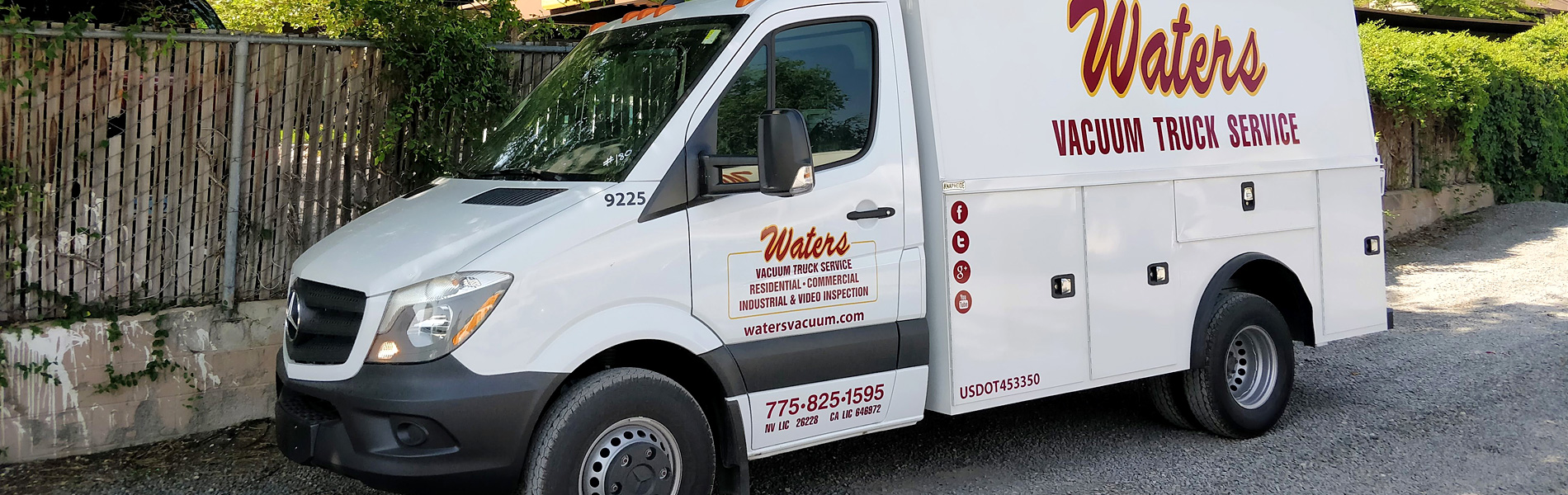 Waters Vacuum Truck Service - Northern Nevada