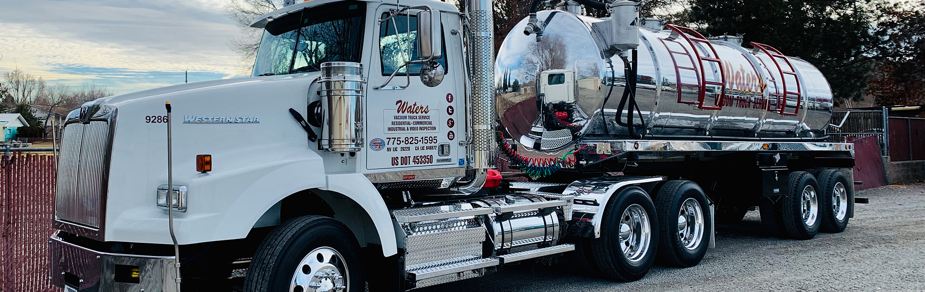 Waters Vacuum Truck Service - Northern Nevada